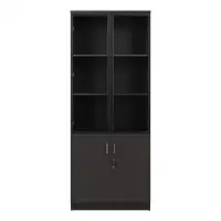 Dulap cu două uși din aluminiu și sticlă &ndash; W800*D400*H2000