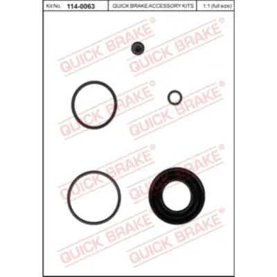 Set reparatie, etrier QUICK BRAKE 114-0063