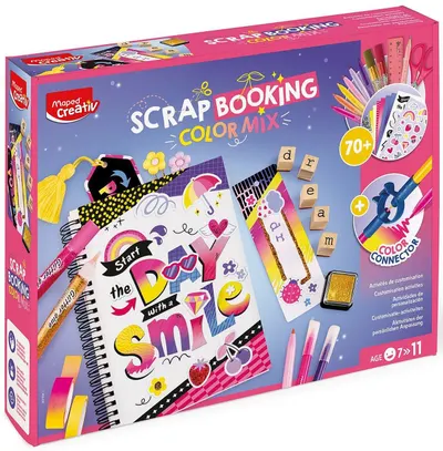 Set de decorațiuni Maped Creativ - Scrapbooking Color Mix Set