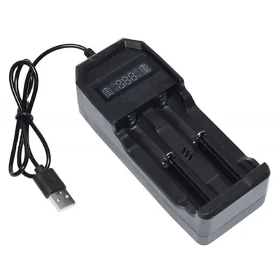 Incarcator Digital Inteligent De Li-Ion 2 X 3,7V Cu USB Engros