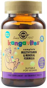 Kangavites, fructe de pădure, 60 tablete, Solgar