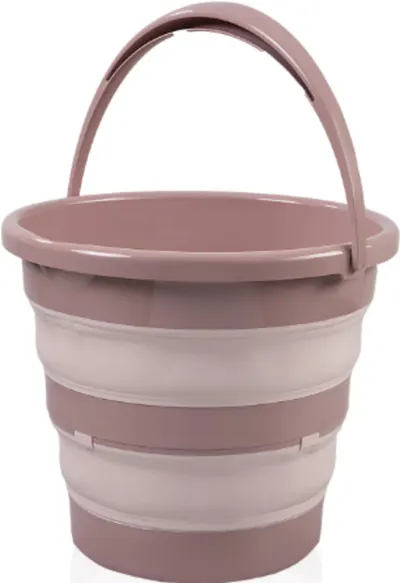 Găleată pliabilă pentru clătire BabyJem - 10 l, somon