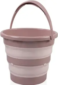 Găleată pliabilă pentru clătire BabyJem - 10 l, somon