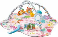 Salteluta pentru gimnastica bebelusului Moni - Oasis JL628-1C, Roz