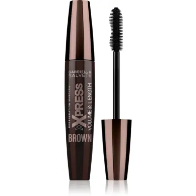 Gabriella Salvete XXPress Volume & Length mascara pentru alungire pentru un volum perfect culoare Brown 11 ml