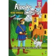 Aleodor Imparat - prima mea carte de colorat. Coloram si invatam sa citim cu litere de tipar
