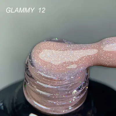 Rubber Base Everin SOO Glammy Collection 12ml- 12 Hema Free