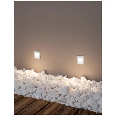 Lampa trepte KRYPTON Alb Aluminiu LED 3W 270Lm 3000K, 220-240 Volt 50Hz Beam 15 degrees -IP54