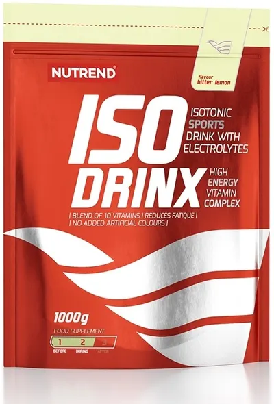 Isodrinx, pudră, 1000 g, lămâie amară, Nutrend