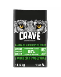 CRAVE Hrana uscata cu miel si carne de vita pentru cainii adulti 11,5 kg