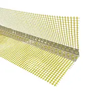 Profil colt PVC cu plasa interior / exterior 23x23 mm 3 m – Bico Expert galben