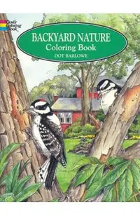 Backyard Nature Coloring Book