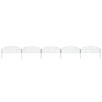Gossi set gard de gradina arcuit, verde, 77,3 x 26 cm