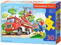 Puzzle Castorland din 30 de piese - Salvarea pisicii