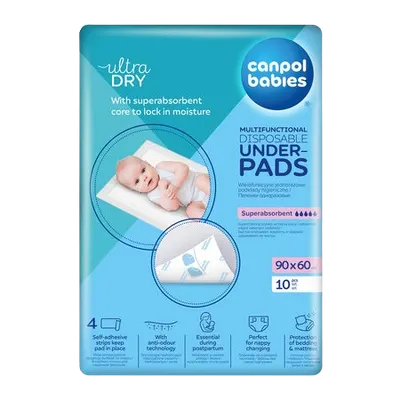 Aleze de unica folosinta, 10 bucati, Canpol babies