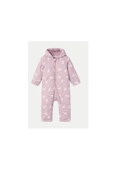 Combinezon fete - 303870157 - Poliester reciclat - 68-74 CM - Roz