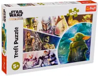 Puzzle Trefl din 100 de piese - Baby Yoda