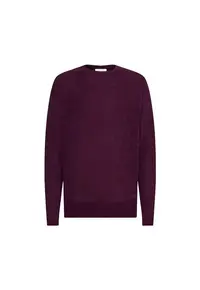 Bluza Barbati - Visiniu - Lana Alpaca - M Visiniu