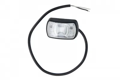 Lumini clarificare stanga dreapta, alb, LED, inaltime 42mm; latime 71mm; adancime 25mm, suprafata, lungime cablu 500mm, 12 24V (cu reflector)