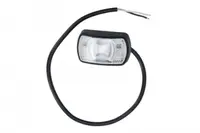 Lumini clarificare stanga dreapta, alb, LED, inaltime 42mm; latime 71mm; adancime 25mm, suprafata, lungime cablu 500mm, 12 24V (cu reflector)