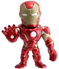 Figurină metalică Jada Toys Avengers - Iron Man, 10 cm
