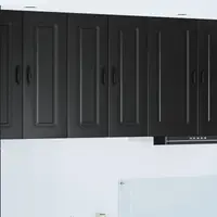 vidaXL Panou mașină de spălat vase Kalmar Negru 60 x 31 x 80 cm