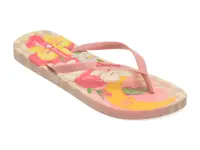 Papuci IPANEMA roz, GRAFFITI V, din pvc