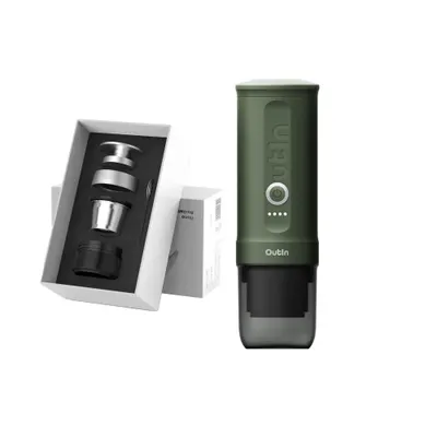 Kit OutIn Nano Espressor + Basket Plus Verde