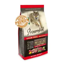 Primordial Grain-Free Holistic Dog Adult Mini, Mistret & Miel, 2 kg