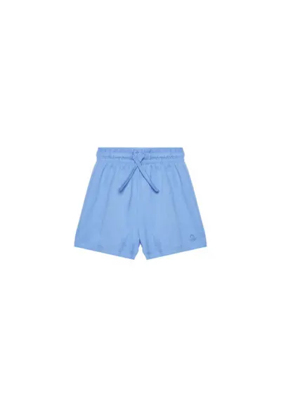 Pantaloni scurti sport fete 3BL0G901T - Bumbac - 90 CM - Albastru