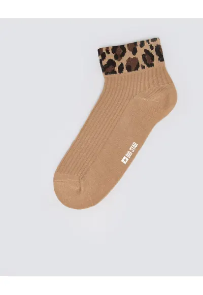 Sosete scurte cu animal print
