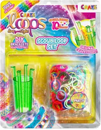 Set creativ Craze Loops - Brățări din elastic DIY