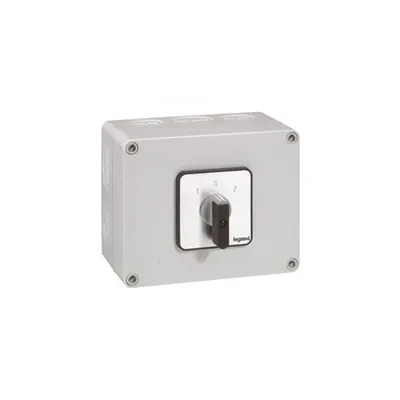 Intrerupator rotativ- changeover switch cu off - PR 40 - 2P - 50 A - box 135x170 mm