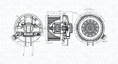 Ventilator habitaclu potrivit RENAULT MODUS 1.2-1.6 09.04