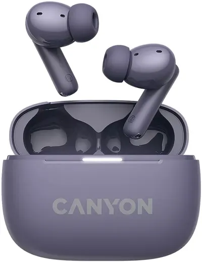 Căști wireless Canyon - CNS-TWS10, ANC, violet