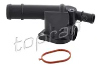 Carcasa Termostat Audi A3; Mitsubishi Grandis, Lancer Viii; Seat Altea, Altea Xl, Leon, Toledo Iii; Skoda Superb Ii; Vw Caddy Iii, Eos, Golf Plus, Golf V, Jetta Iii, Passat 1.9d 2.0d Dupa 2003