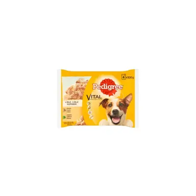 Pedigree Plic Adult Pui/Miel 4x100 g