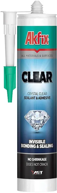 Adeziv hibrid Akfix - Ast Polymer Clear, 290 ml, incolor