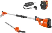 Set de foarfece și motocoasă fără fir Husqvarna - 120ITK4 + PK4 + HK4, 36 V, 2 Ah, cu baterie și încărcător