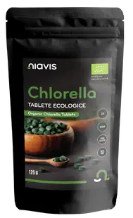 Chlorella Tablete ecologice, 125g, Niavis