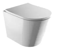 Set vas wc rimless suspendat, capac softclose alb OMNIRES Tampa