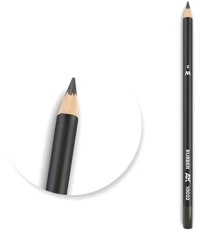 Creion pe baza de apa pentru modelat AK Interactive - Watercolor Pencil Rubber AK10002 (1 buc )