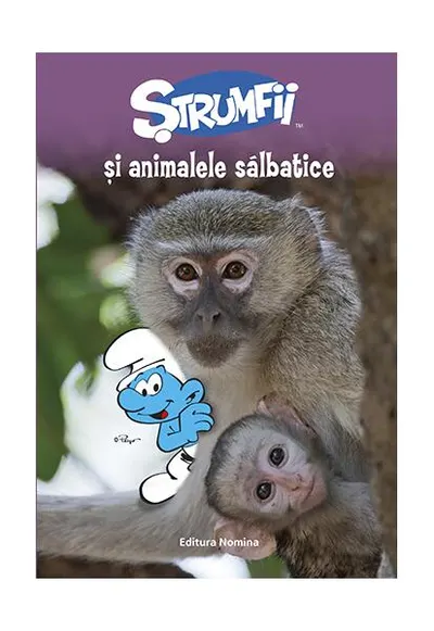 Ștrumfii și animalele sălbatice - Hardcover - ***