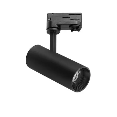 Sistem iluminat pe sina 4-WIRES TRACK Negru Aluminiu Adjustable 4 Wires , LED 12 Wat 1060Lm 4000K IP20