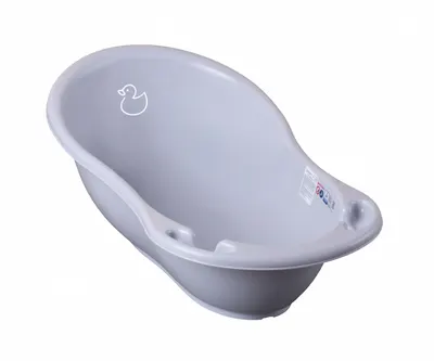 Set Cadita 102 cm cu suport metalic Duck Gri