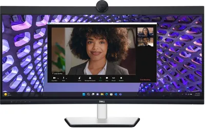 Monitor Dell - P3424WEB, 34'', WQHD, IPS, Anti-Glare, USB Hub, Curved