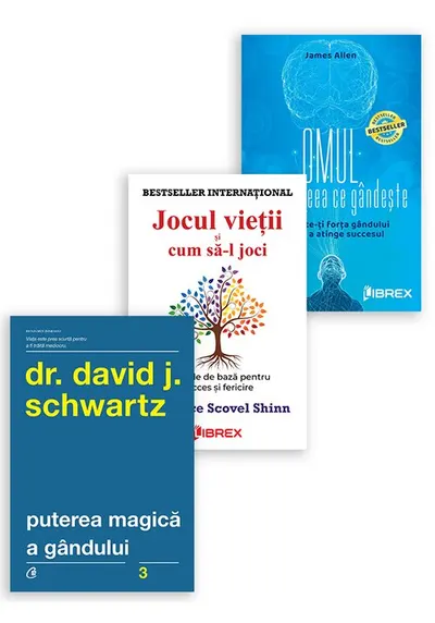 Pachet Puterea magica a gandului. Set 3 carti