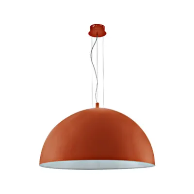 Pendant luminaire Gaetano 3 x 60W orange IP20
