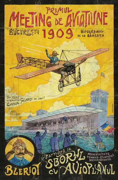 Poster inramat - Meeting Aviatiune