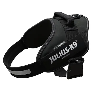 Ham JK9 IDC Power L, negru, respirabil, reflectorizant, circumferința piept 63-85 cm